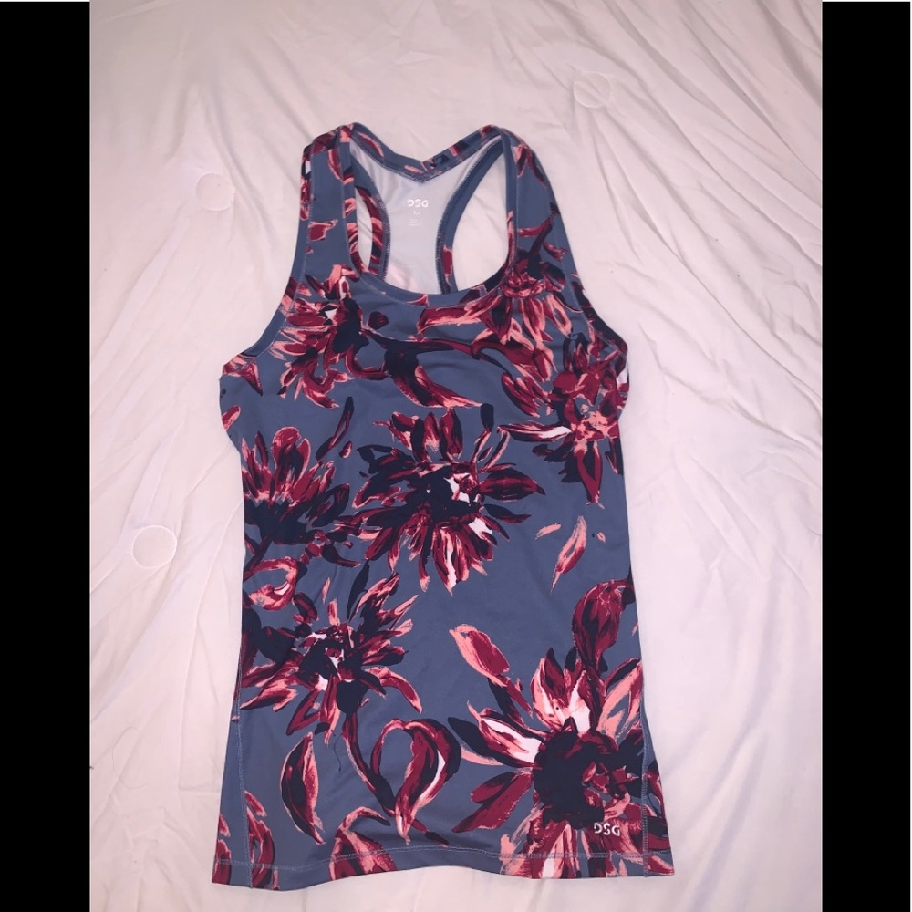 Dicks Sporting Goods Floral workout tank